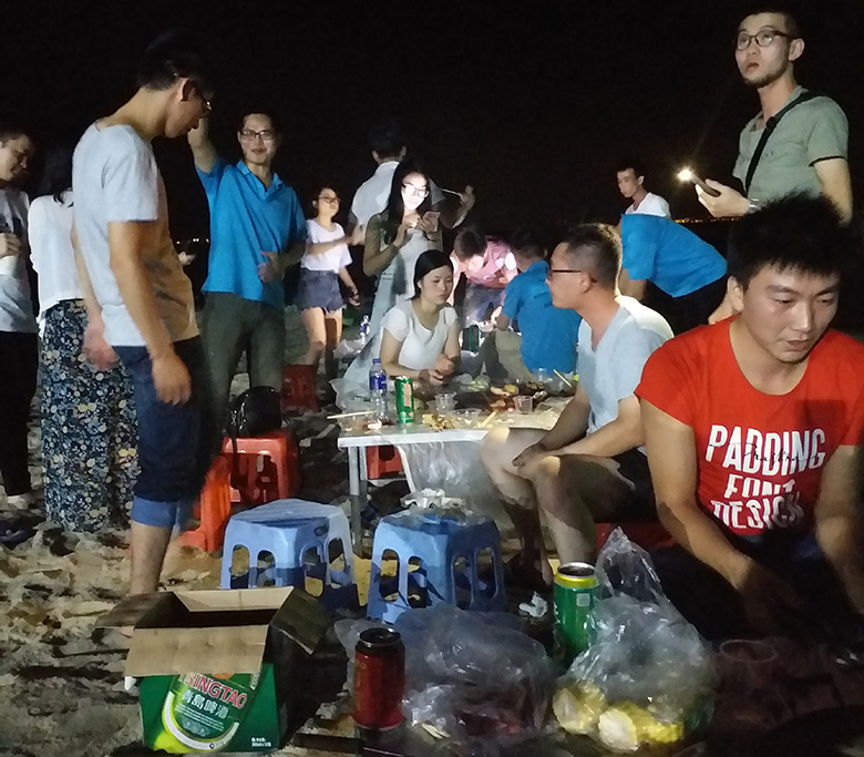 野外拓展，漫游沙灘—記銳天惠州巽寮灣之旅